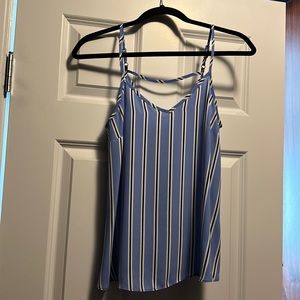 Primark size 2 blue stripe camisole